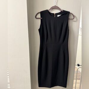 Calvin Klein Black Midi Dress